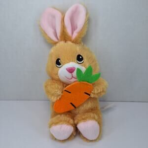 Greenbrier International Easter Bunny Rabbit & Carrot Plush 7"